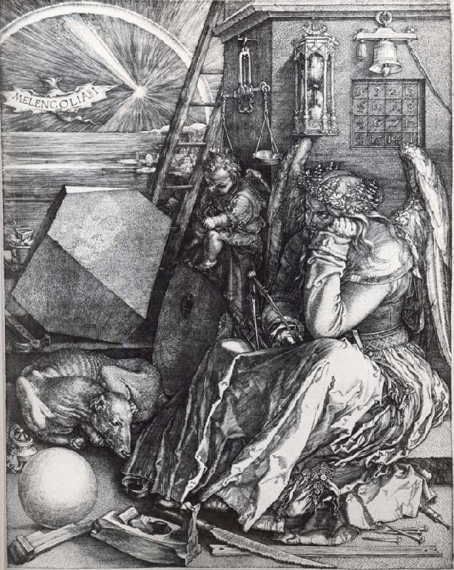 Albrecht Durer Melencolia I oil painting image